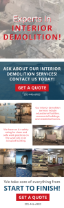 Read more about the article Experts in Interior Demolition!