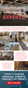 Read more about the article Your Flooring Removal Experts!