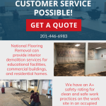 The Best in Interior Demolition Services!